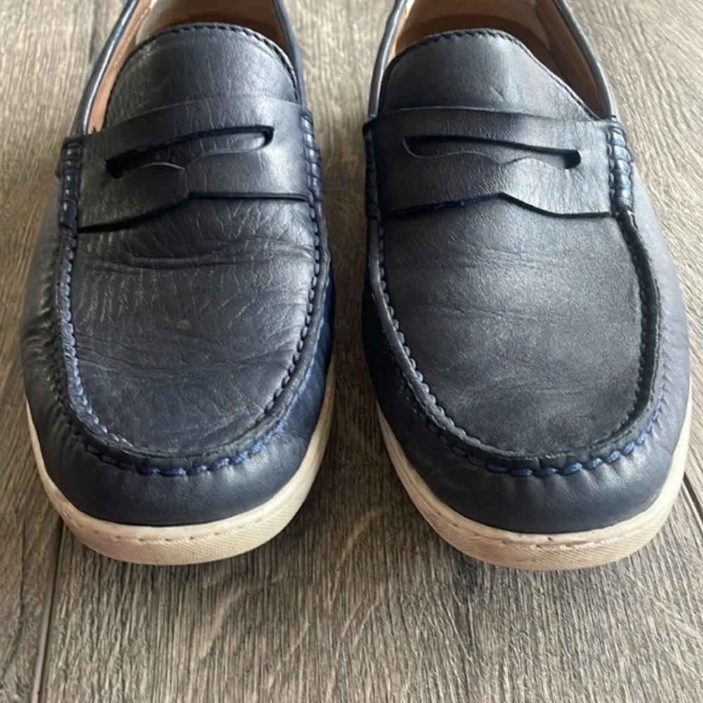 Trask shoes, men’s blue leather Loafer size 11